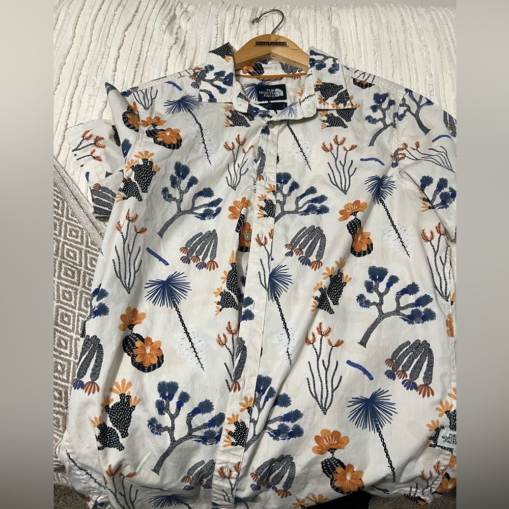 The North Face button up